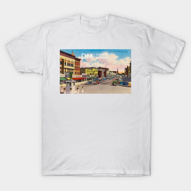 Danbury Main Street Scenes T-Shirt by Danbury Museum